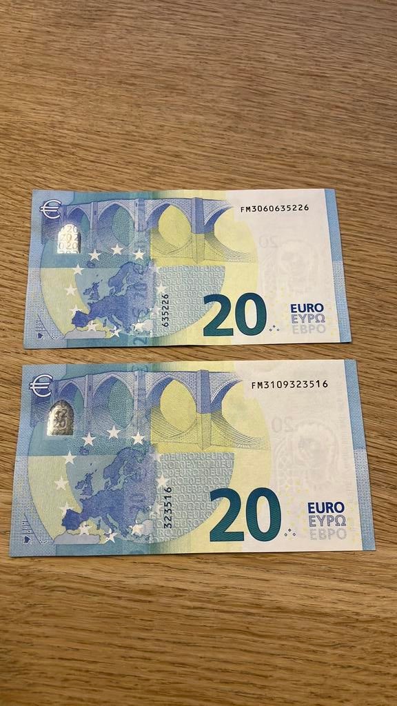 €20,- Lagarde - Bulgarije (FM) XF++/aUNC, Postzegels en Munten, Bankbiljetten | Europa | Eurobiljetten, Overige landen, 20 euro