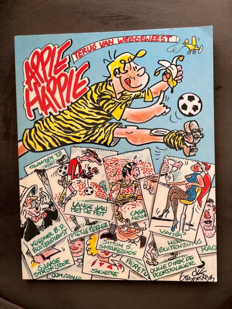 Appie Happie - 2x stripboek, Gelezen, Ophalen of Verzenden, Dick Bruna, Meerdere stripboeken