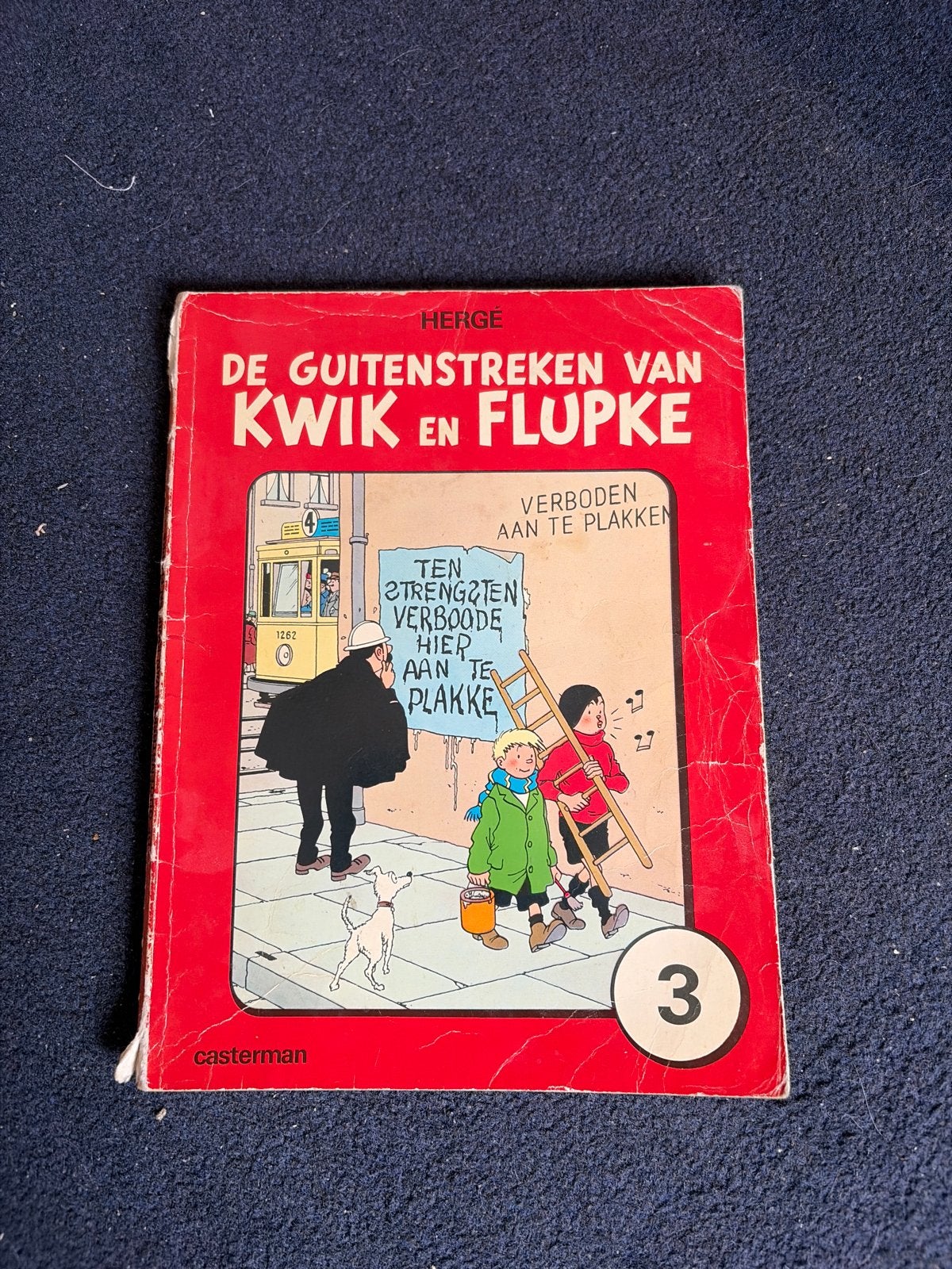 De Guitenstreken van Kwik en Flupke. Deel 3. Hergé, Boeken, Eén stripboek, Ophalen, Gelezen