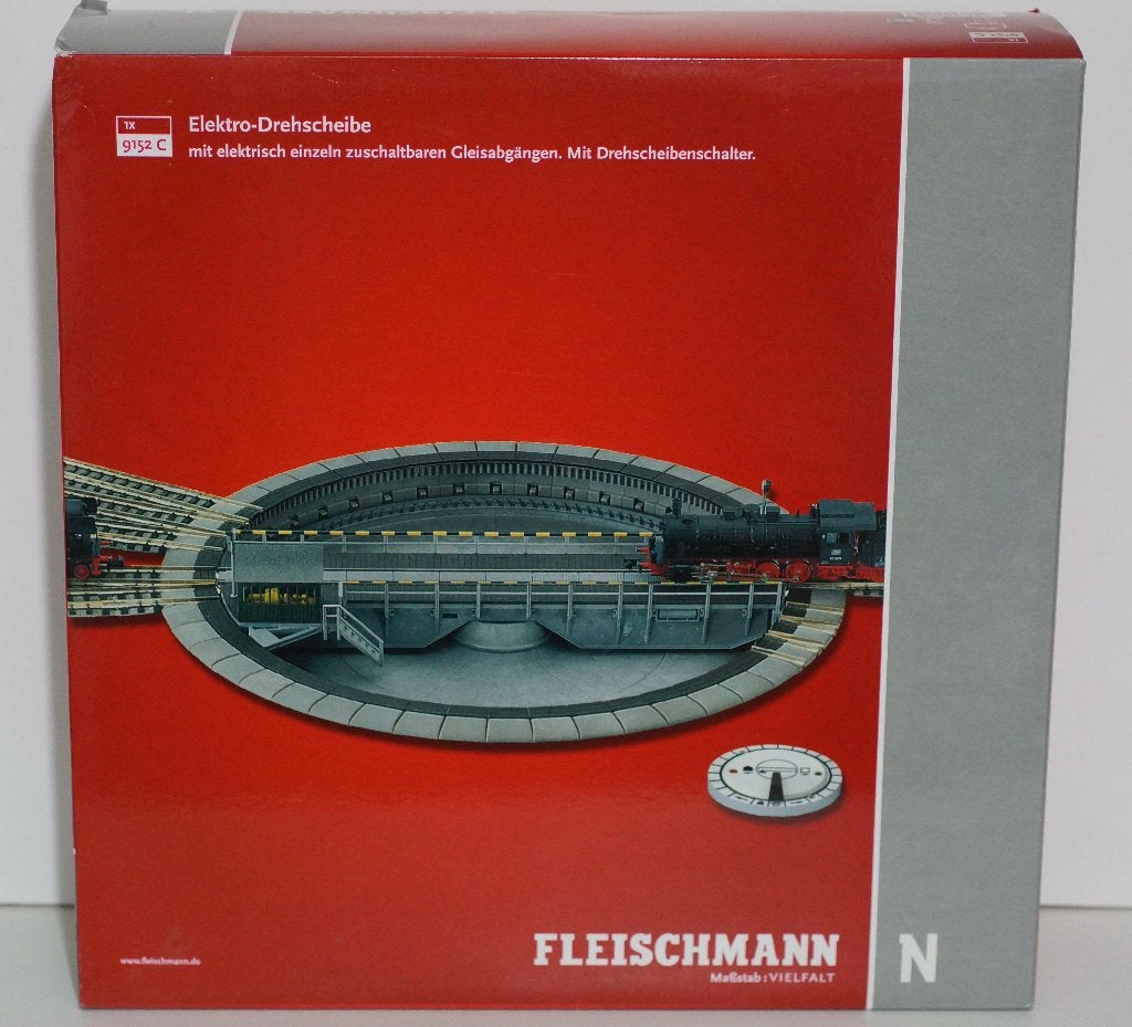 Fleischmann N 9152 C Elektrische Draaischijf, Overige typen, Nieuw, Ophalen of Verzenden, Fleischmann