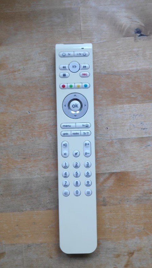 KPN afstandsbediening voor TV/Mediaspeler, Audio, Tv en Foto, Afstandsbedieningen, Ophalen of Verzenden, Gebruikt, Origineel, Tv