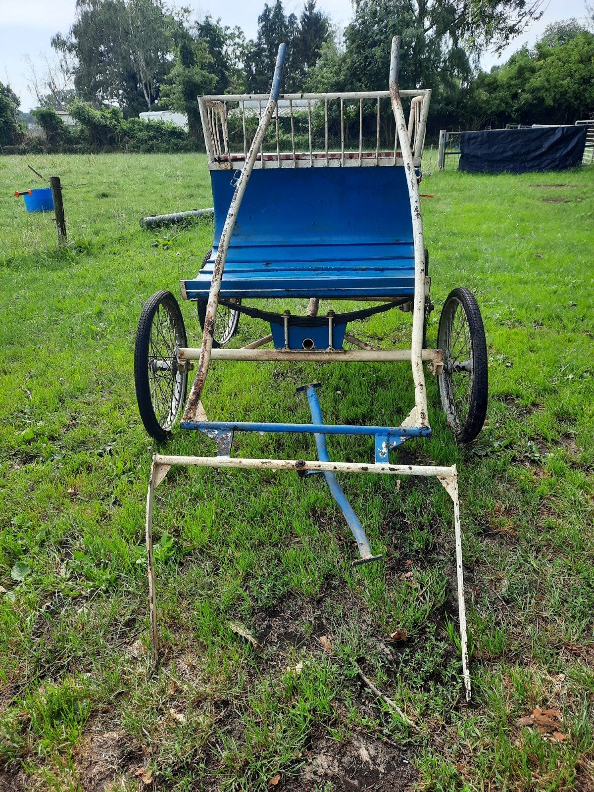 Pony sjees, Ophalen