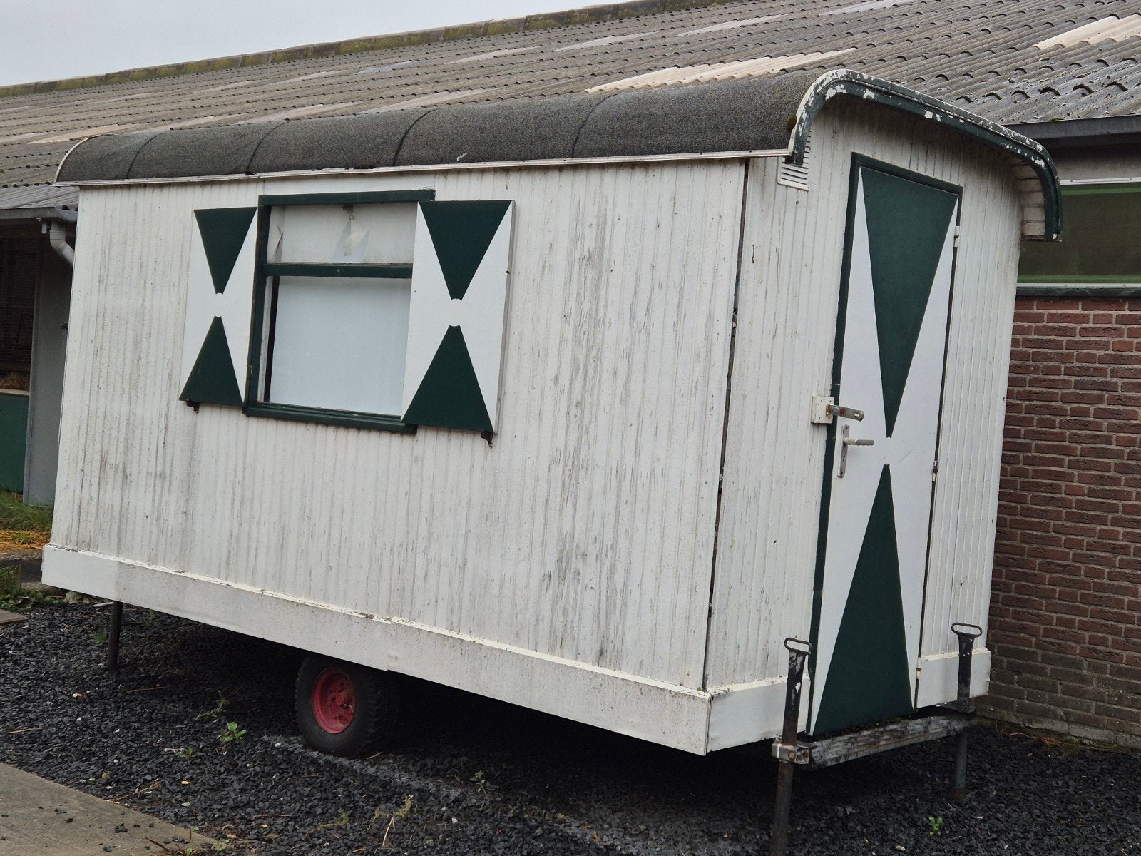Nette en complete  Pipowagen/Tiny House, Caravans en Kamperen, Overige merken, Rondzit, Tot en met 2, Particulier