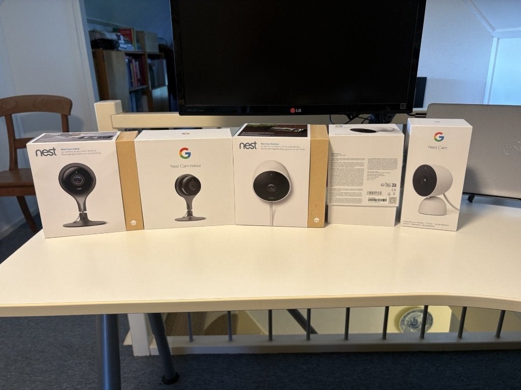 Google nest cam, Ophalen of Verzenden, Zo goed als nieuw, Binnencamera
