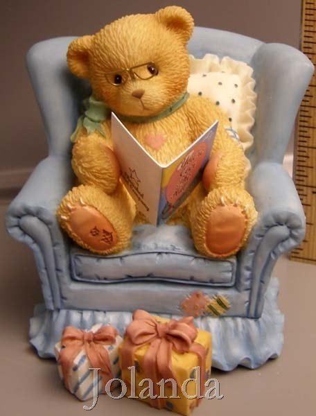 Cherished Teddies Growing Better Each Year, Ophalen of Verzenden, Zo goed als nieuw, Beeldje, Cherished Teddies