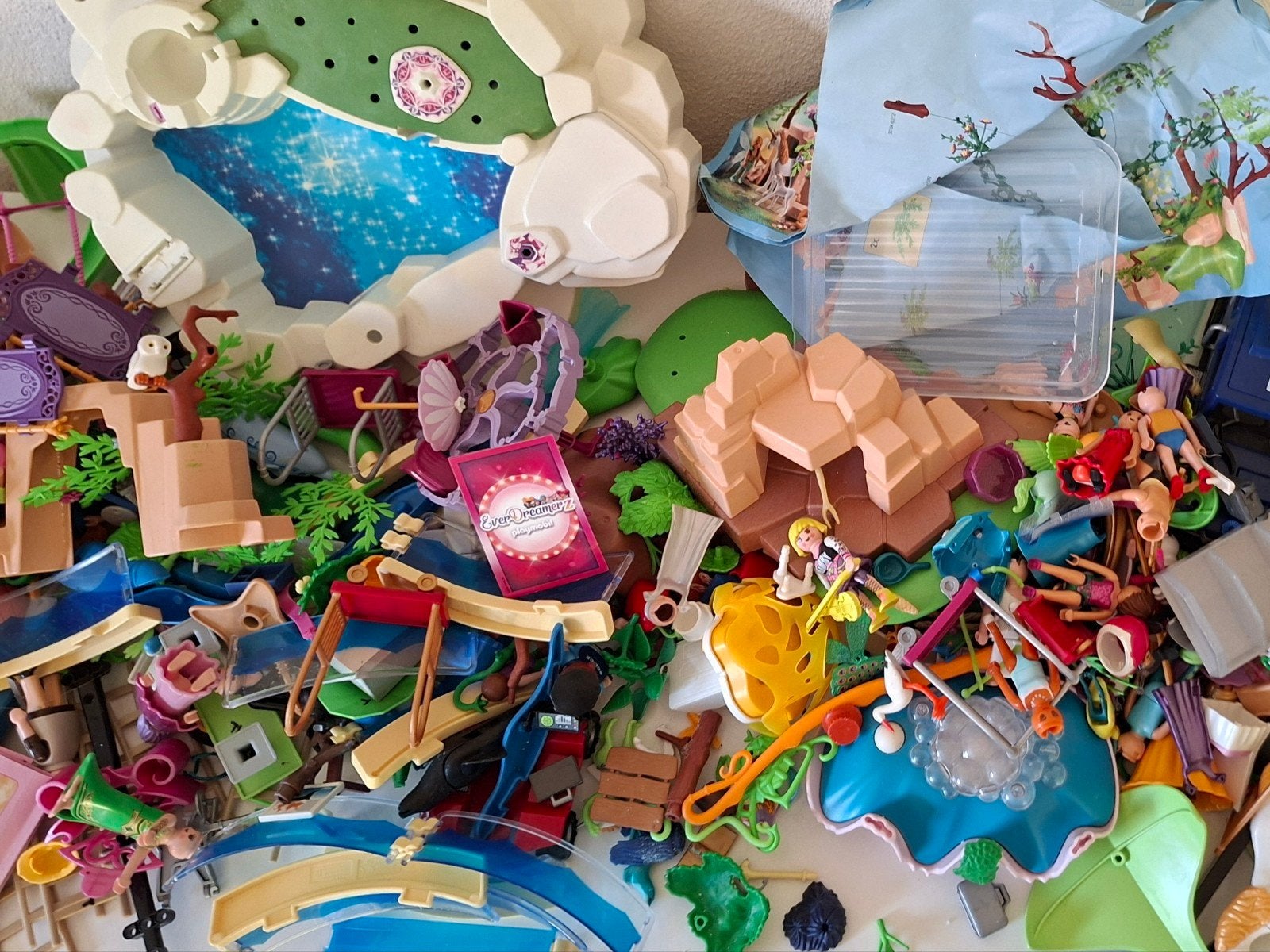 Grote partij Playmobil  Bigshopper vol!, Ophalen, Gebruikt