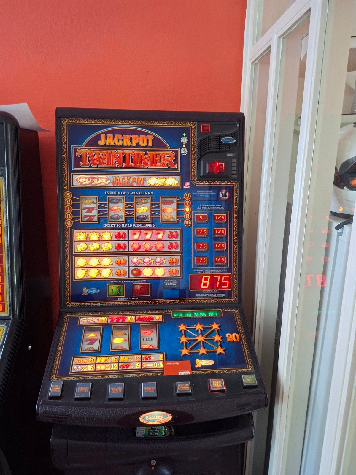 Jackpot Twindimer gokkast, Verzamelen, Automaten | Gokkasten en Fruitautomaten, Euro, Ophalen, Gebruikt