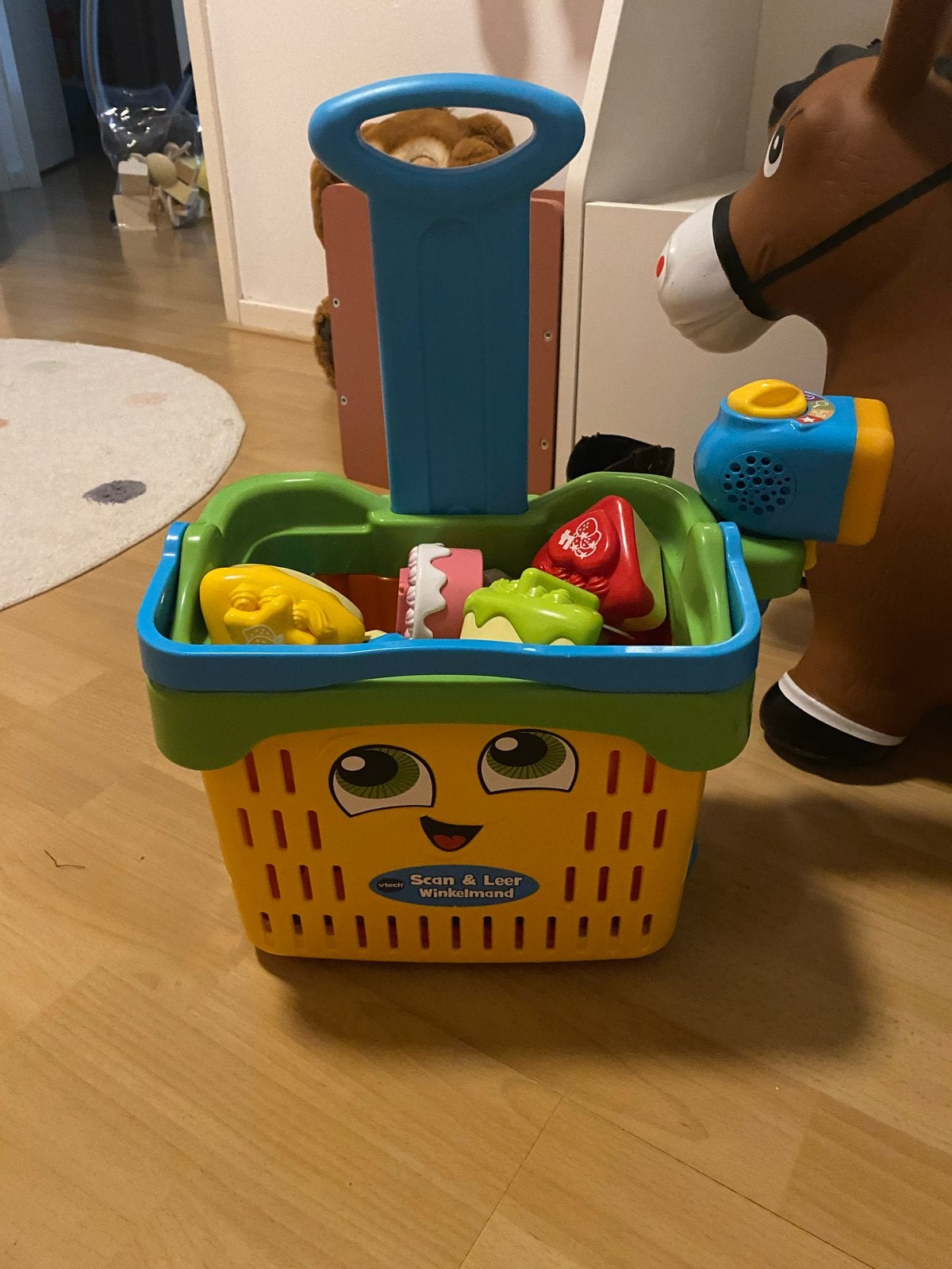 VTech Scan & Leer Winkelmandje met accessoires, Ophalen, Gebruikt, 2 tot 4 jaar
