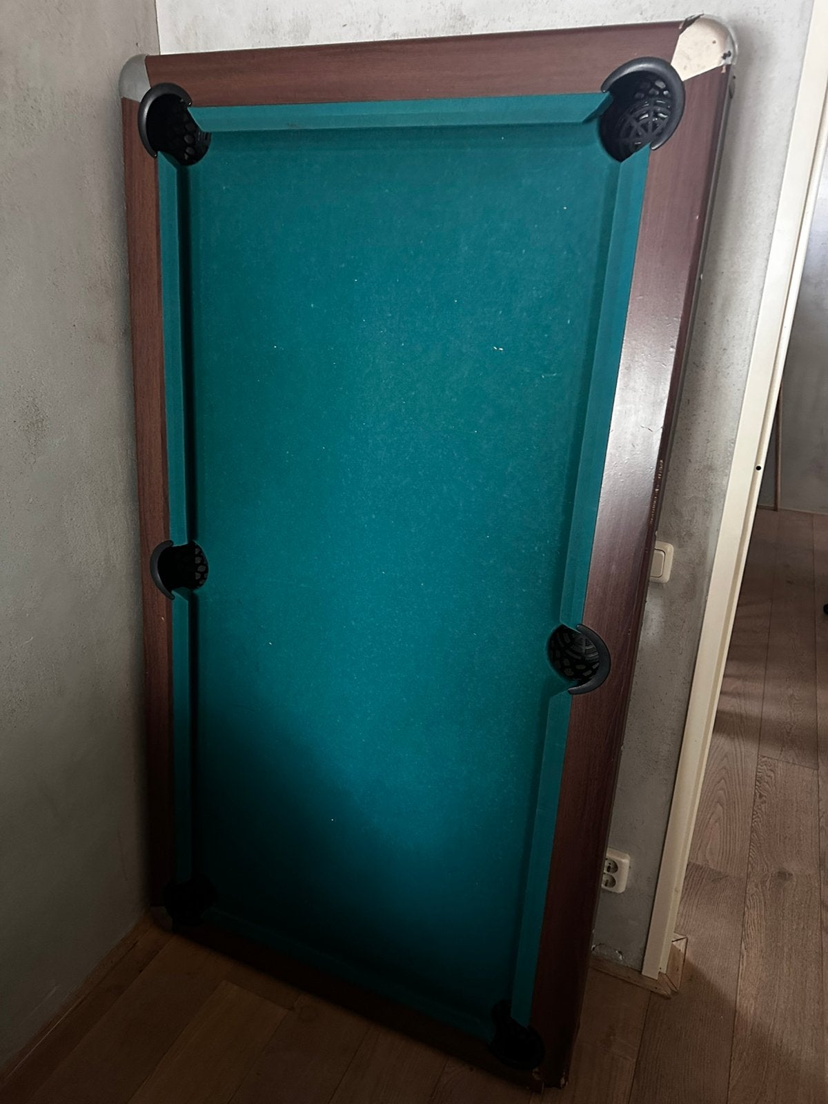 Pooltafel (182x100x15), Sport en Fitness, Biljarten en Poolen, Ophalen, Gebruikt, Pooltafel