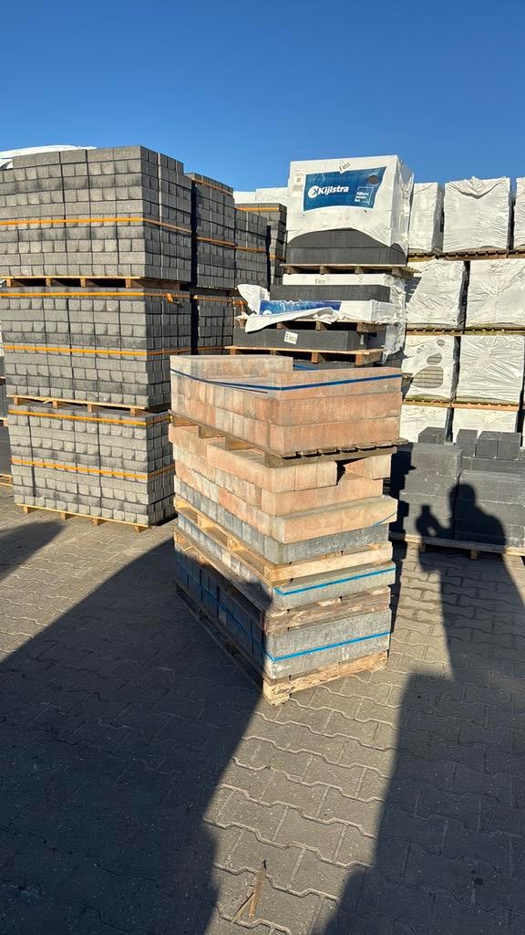 10x10x60 stapelblokken linea muurelmenten, Tuin en Terras, Bielzen en Borders, Ophalen of Verzenden, Nieuw, Minder dan 100 cm