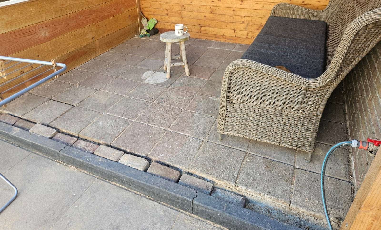 Tegels gratis afhalen, Tuin en Terras, Tegels en Klinkers, Ophalen, Gebruikt, Beton, Terrastegels