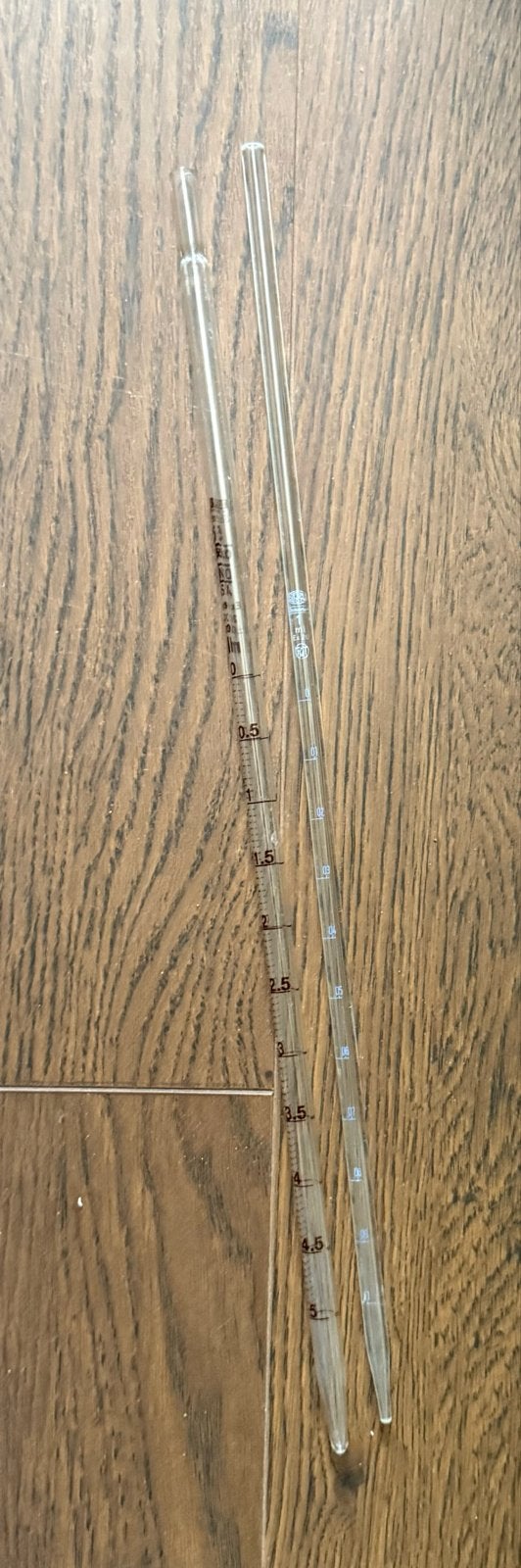 Glazen pipetten, Antiek en Kunst, Antiek | Gereedschap en Instrumenten, Ophalen of Verzenden