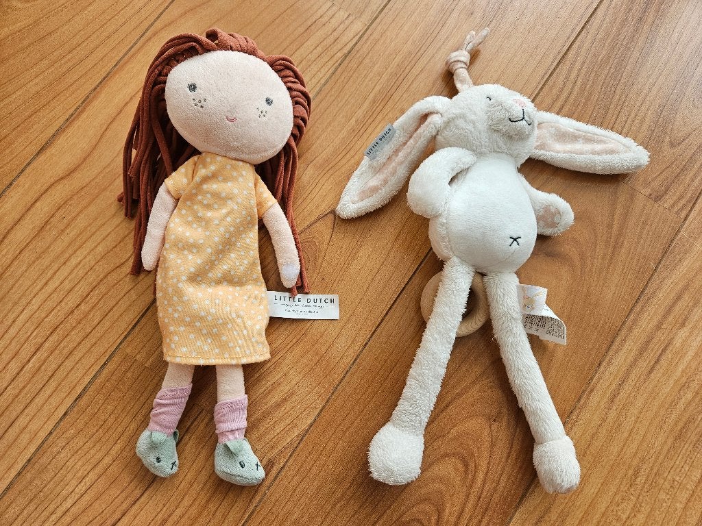 Little Dutch Konijn en Sophie knuffelpoppen, Kinderen en Baby's, Speelgoed | Knuffels en Pluche, Overige karakters, Little Dutch