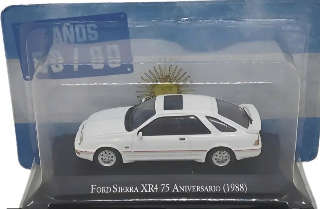 Ford Sierra XR4 75 anivers 1/43 serie Autos Argentinos # 41, Verzenden, Nieuw, Auto, Overige merken