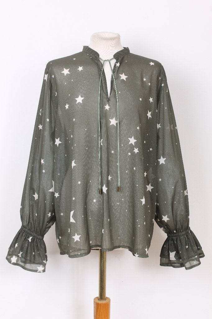 Zomer! Voile tuniek van Janice maat 42, Kleding | Dames, Maat 42/44 (L), Ophalen of Verzenden, Zo goed als nieuw, Groen