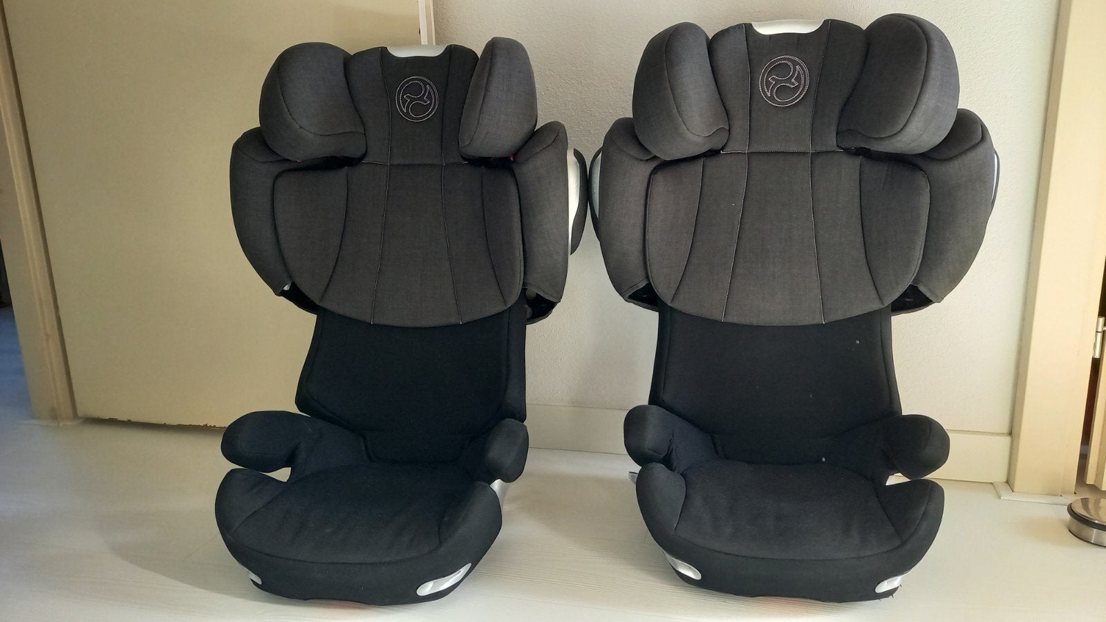 Cybex Solution Q-Fix Plus autostoel 2 stuks, Gebruikt, 15 t/m 36 kg, Afneembare rugleuning, Isofix