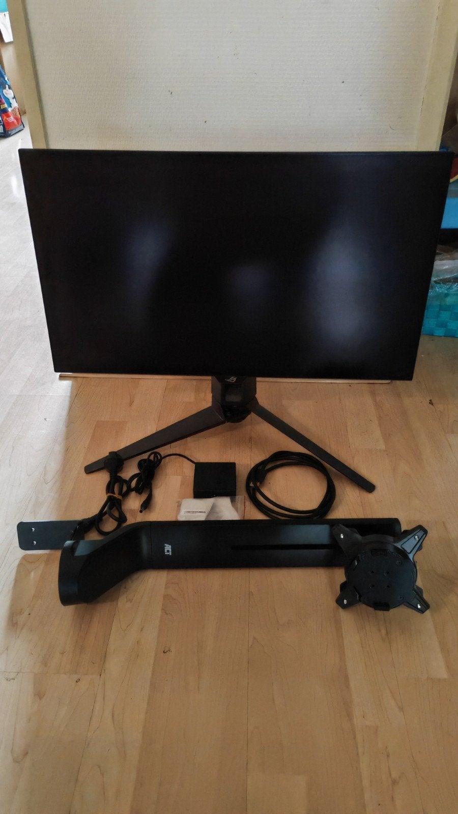 Mooie ASUS ROG PG27AQDM, In hoogte verstelbaar, Minder dan 1 ms, Zo goed als nieuw, HDMI
