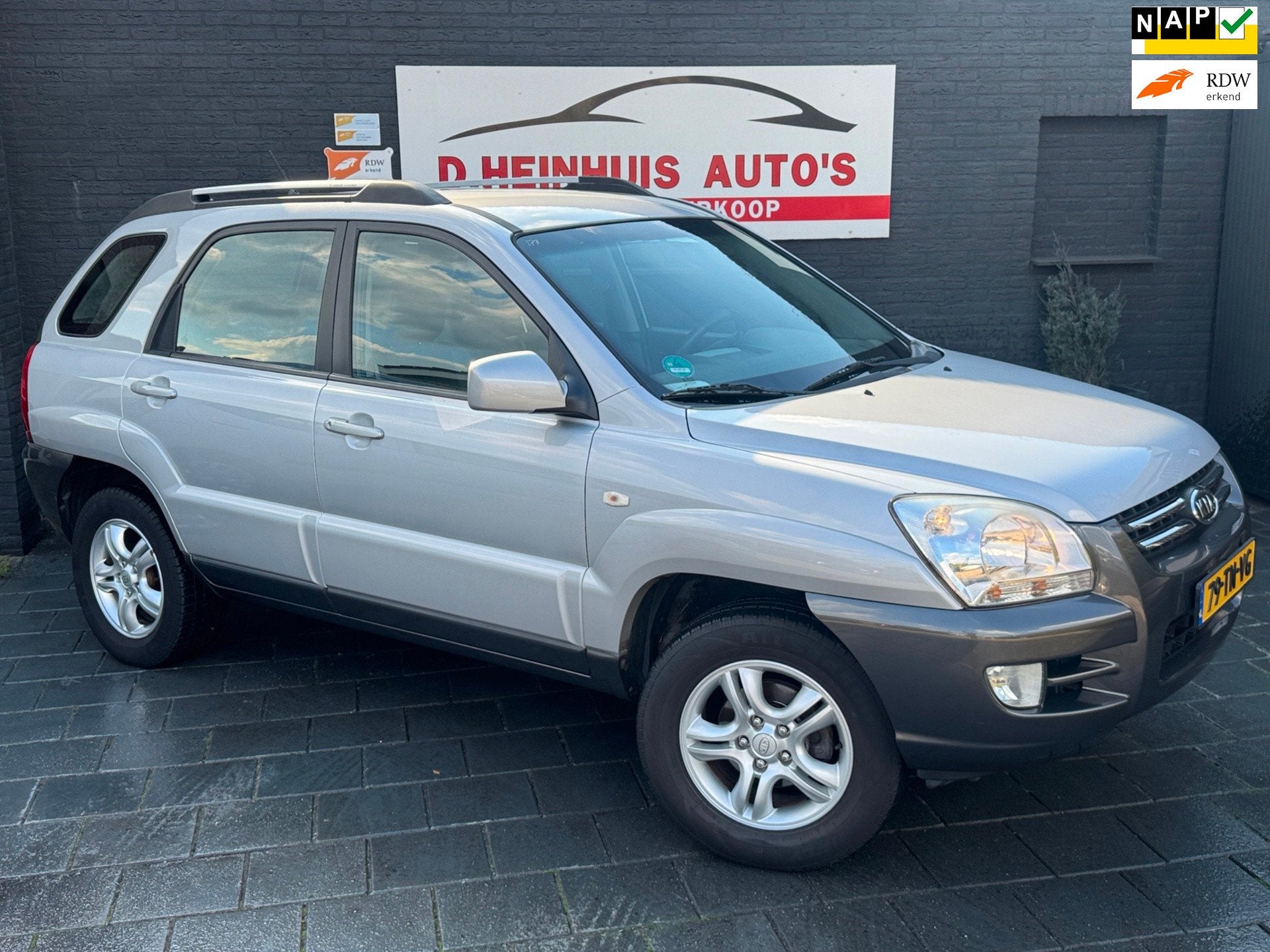 Kia Sportage 2.0 CVVT Comfort|Rijd goed|APK nieuw|, 1442 kg, Gebruikt, 4 cilinders, Startonderbreker