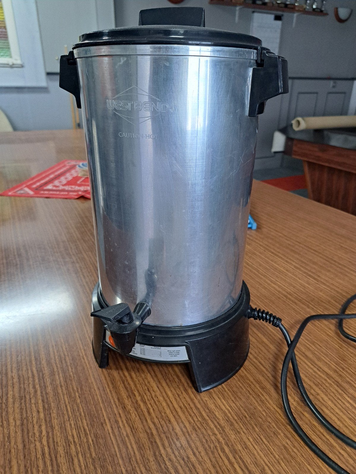 Koffiezetter Percolator, Ophalen of Verzenden