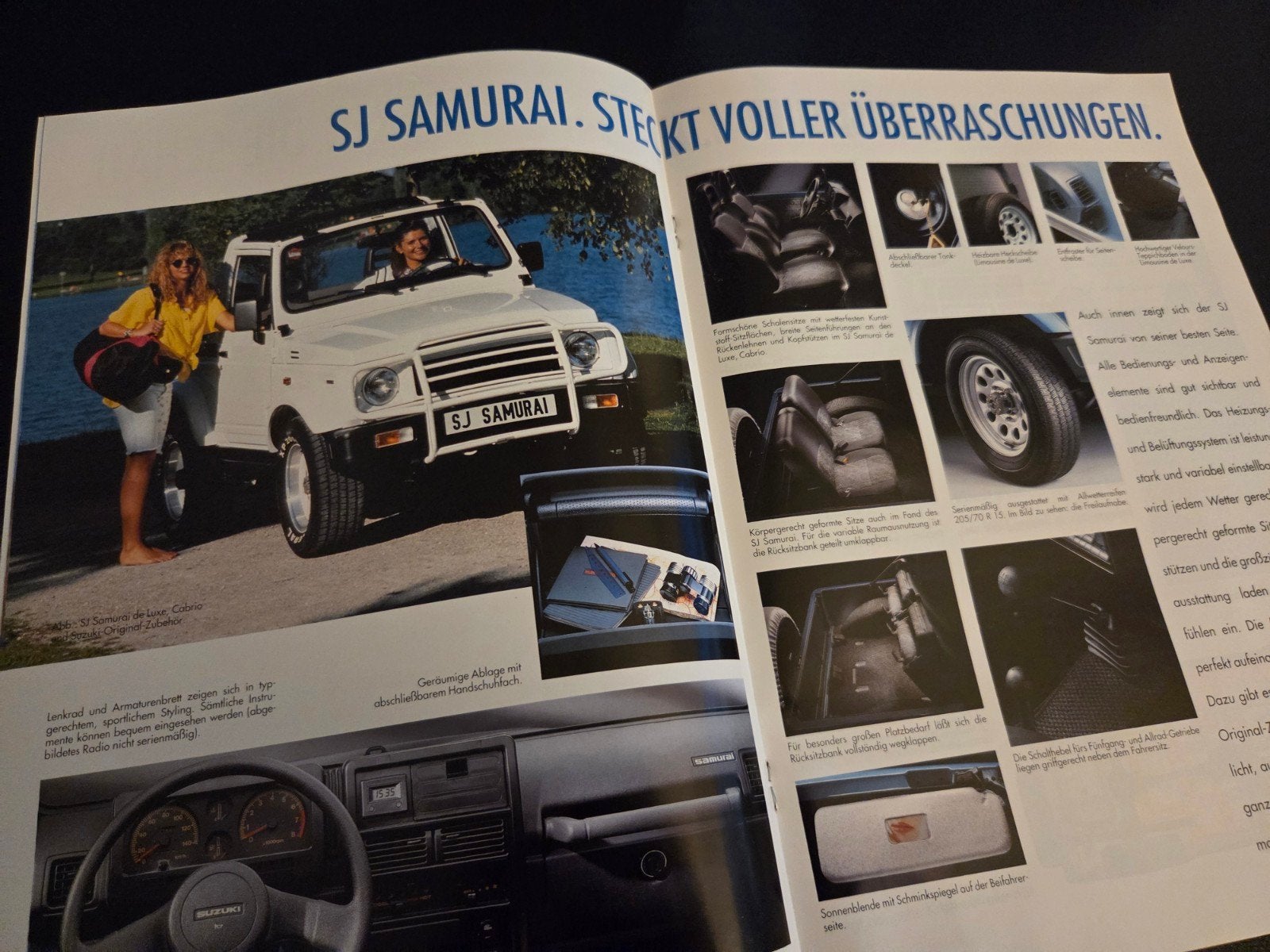 Brochure Suzuki Samurai 1995, Ophalen of Verzenden, Zo goed als nieuw, Overige merken