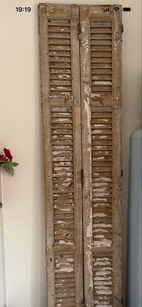 houten luiken - Brocante stijl, Ophalen of Verzenden