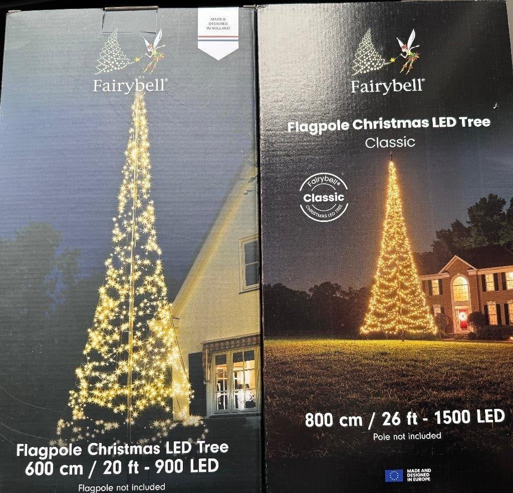 Vaderdag tip ! Fairybell mastverlichting 4 tot 10 meter., Diversen, Kerst, Ophalen of Verzenden, Nieuw