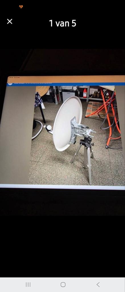 Satelietschotel met tv, Ophalen of Verzenden, Samsung