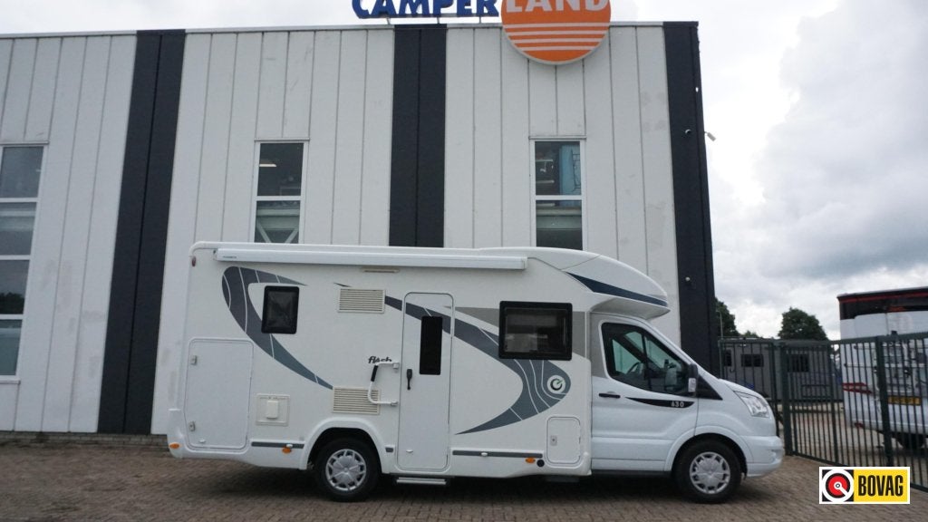 Chausson Flash 630 Electr. enkele bedden, Koelkast, Chemisch toilet, Ringverwarming, Tot en met 2