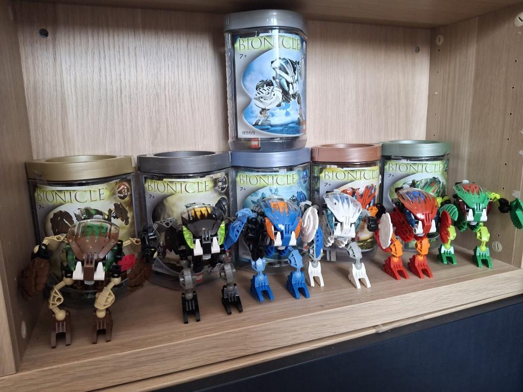 Grote LEGO Bionicle & Knights Kingdom collectie, Bionicle, Compleet, Lego, Ophalen of Verzenden