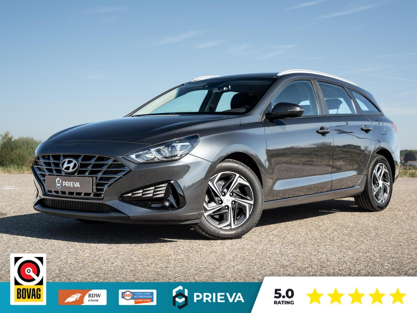 Hyundai i30 CW 1.0 T-GDI Essential 120PK | Dealer| Stoel- &, Voorwielaandrijving, Dealer onderhouden, Stof, Gebruikt