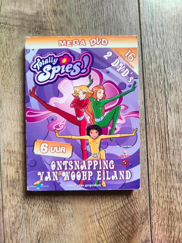 Dvd Totally Spies Ontsnapping Aan Whoop Eiland 16 afl 6 u, Alle leeftijden, Ophalen of Verzenden, Zo goed als nieuw