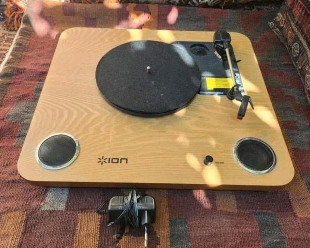 Ion Max LP Platenspeler Hout, Ophalen of Verzenden, Gebruikt, Overige merken