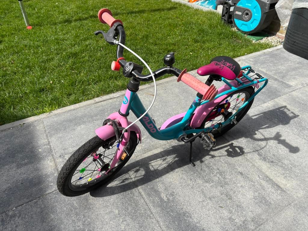 Kinderfiets - Aldo wave 16”, Ophalen, Zo goed als nieuw, 16 inch, Handrem