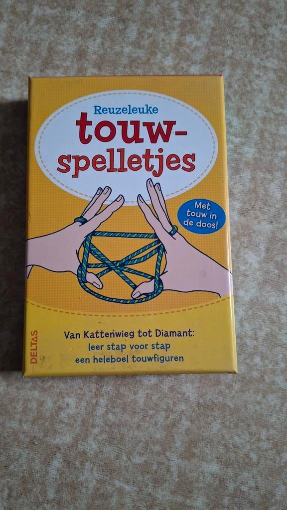 Reuzeleuke touwspelletjes - Met touw in de doos!, Ophalen of Verzenden, Zo goed als nieuw, Jongen of Meisje