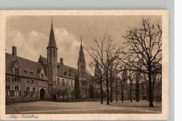 Abdij Middelburg, Verzenden, Voor 1920, Ongelopen, Zeeland