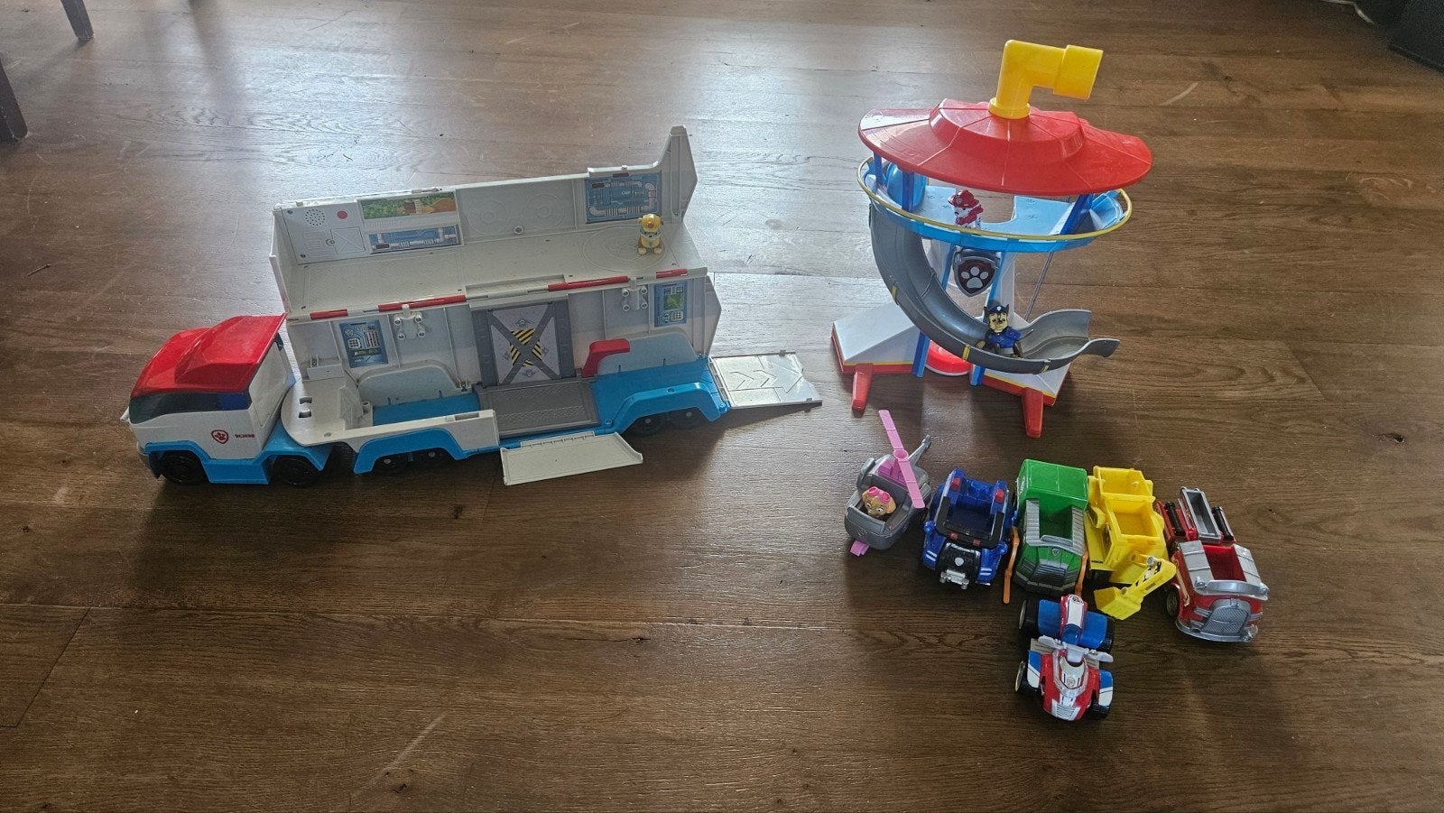 Paw Patrol uitkijk, patroller en pups, Kinderen en Baby's, Speelgoed | Actiefiguren, Ophalen