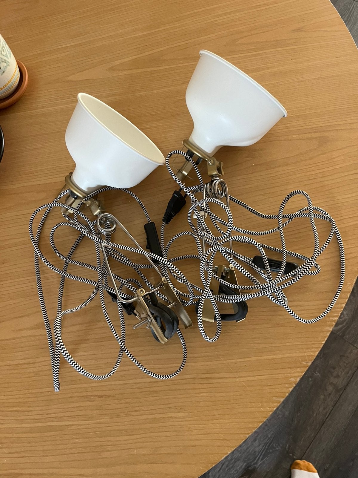 Ranarp Klemlamp wit (3 lampen beschikbaar), Ophalen, Zo goed als nieuw