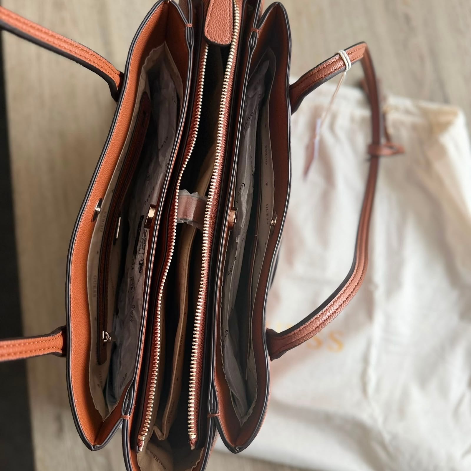 Guess Shopper Bruin - Nieuw met label, Verzenden, Nieuw, Bruin, Shopper