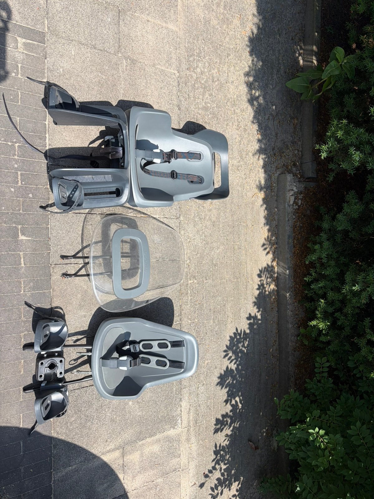 Bobike voor en achter fietsstoeltjes, Ophalen, Zo goed als nieuw, 9 t/m 18 kg