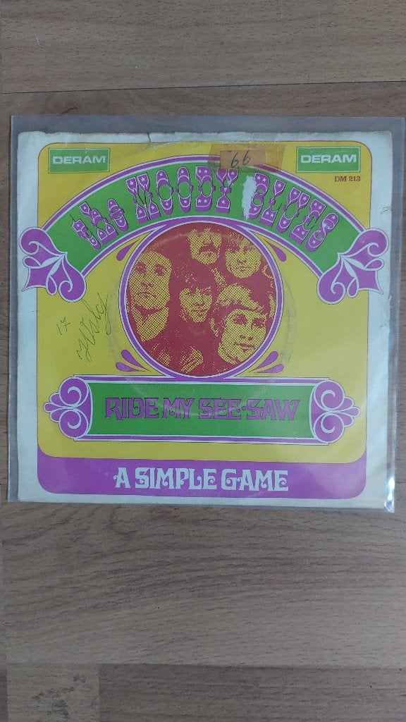 Moody Blues  /  Ride my see-saw, Gebruikt, Verzenden, 7 inch, Single