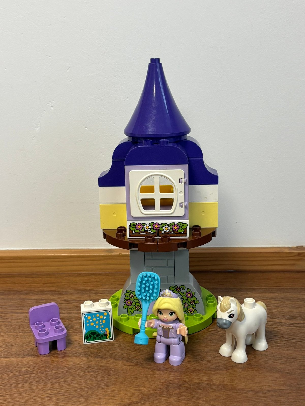 Duplo rapunzels toren 10878, Ophalen of Verzenden, Zo goed als nieuw, Complete set, Duplo