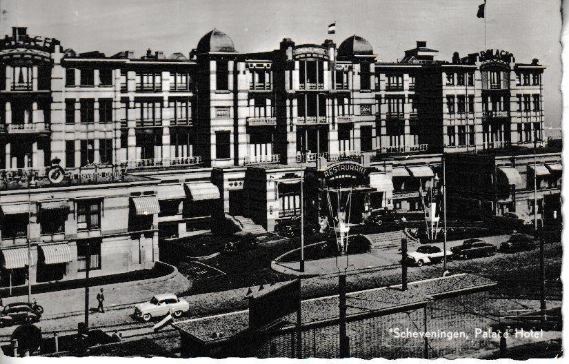SCHEVENINGEN - PALACE HOTEL, Ophalen of Verzenden, 1940 tot 1960, Ongelopen, Zuid-Holland