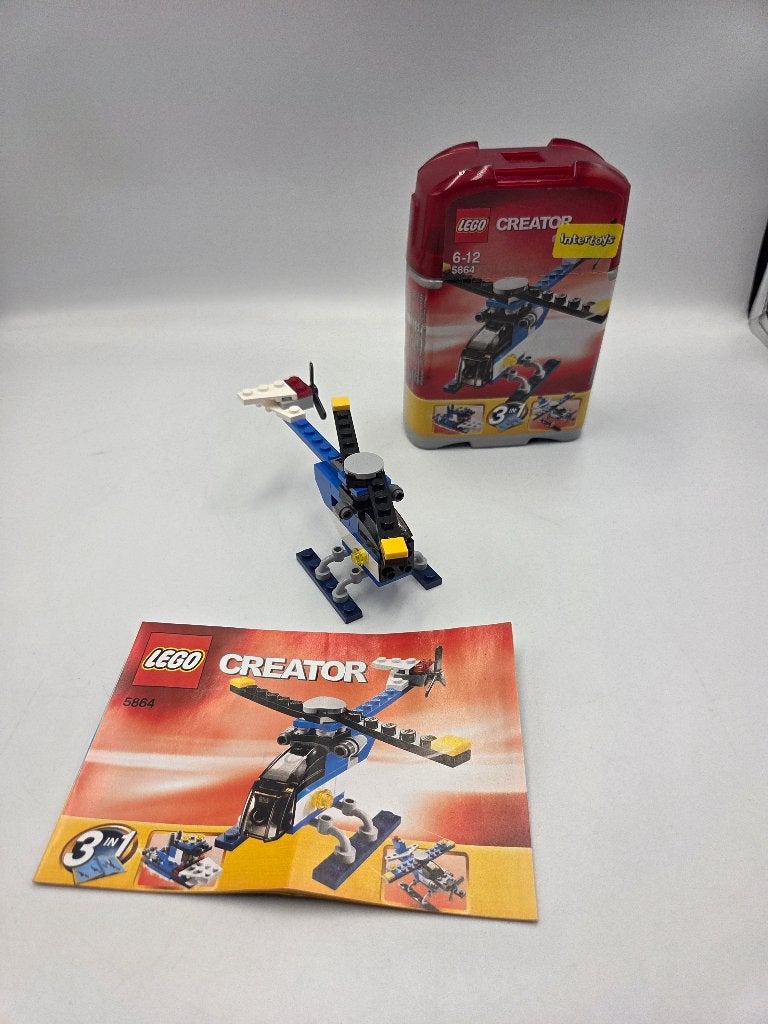 Lego Creator 5864 Mini Helicopter, Compleet, Lego, Ophalen of Verzenden, Zo goed als nieuw