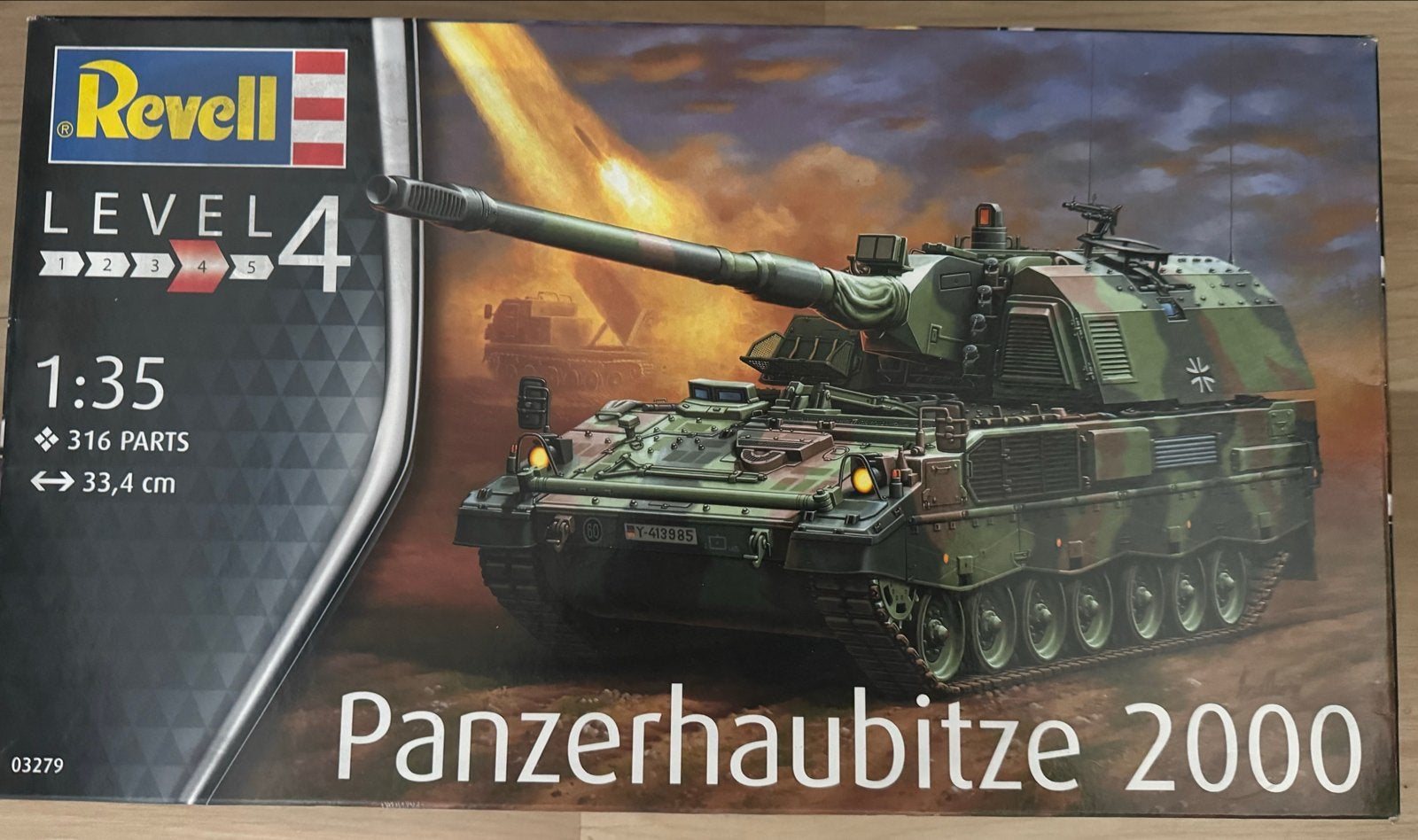 Revell Panzerhaubitze 2000 1:35, Tank, Nieuw, Ophalen of Verzenden, 1:32 tot 1:50