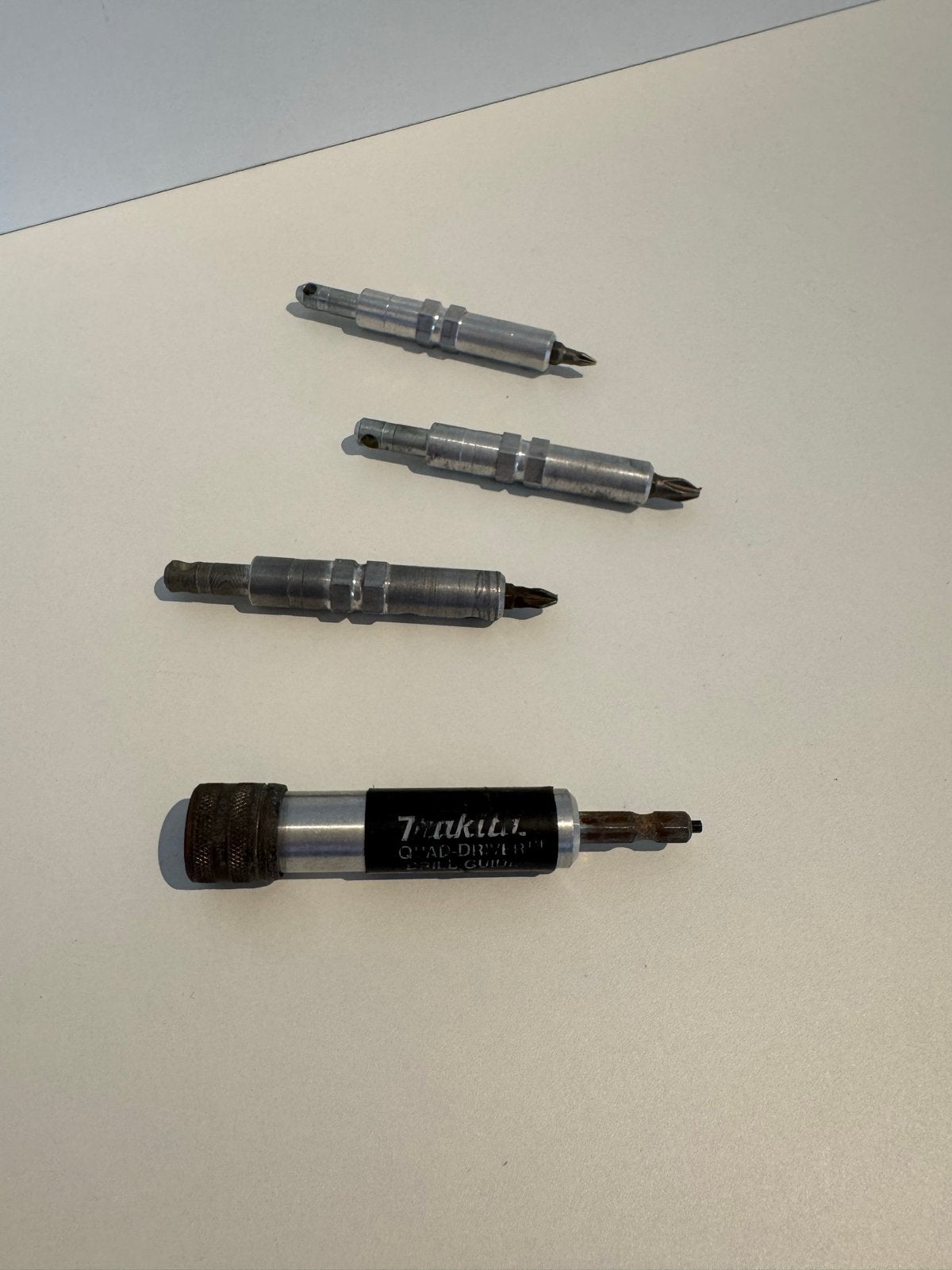 Makita bithouderset - Gebruikt maar nog goed genoeg, Ophalen of Verzenden, Gebruikt, Bitset, Makita