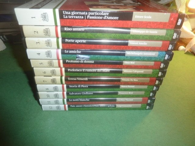De Italiaanse Magistralen 11 dvd's met 14 discs, Alle leeftijden, Verzenden, Zo goed als nieuw, Overige gebieden