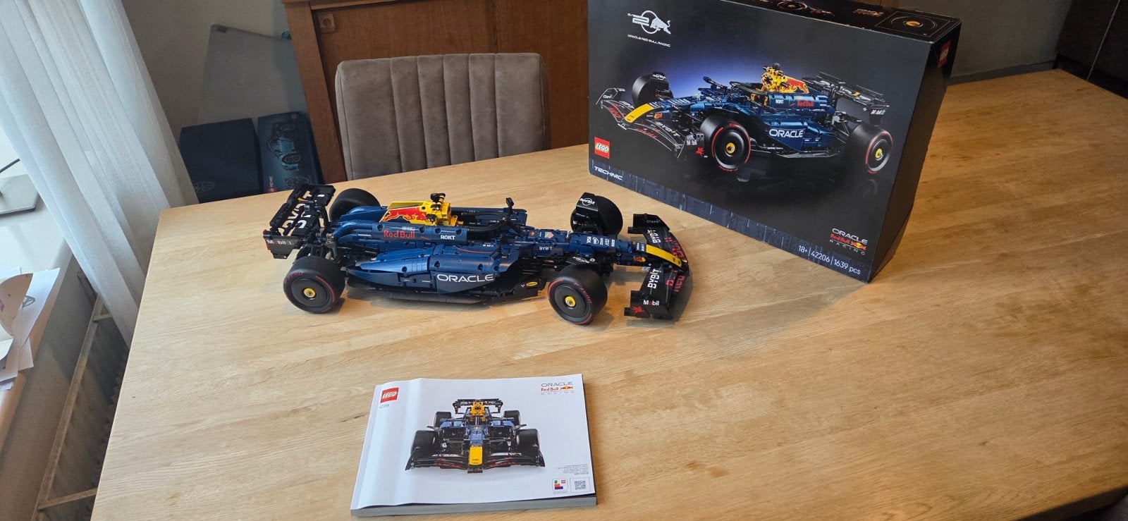 LEGO Technic Oracle Red Bull Racing F1 42206, Ophalen, Zo goed als nieuw, Overige merken