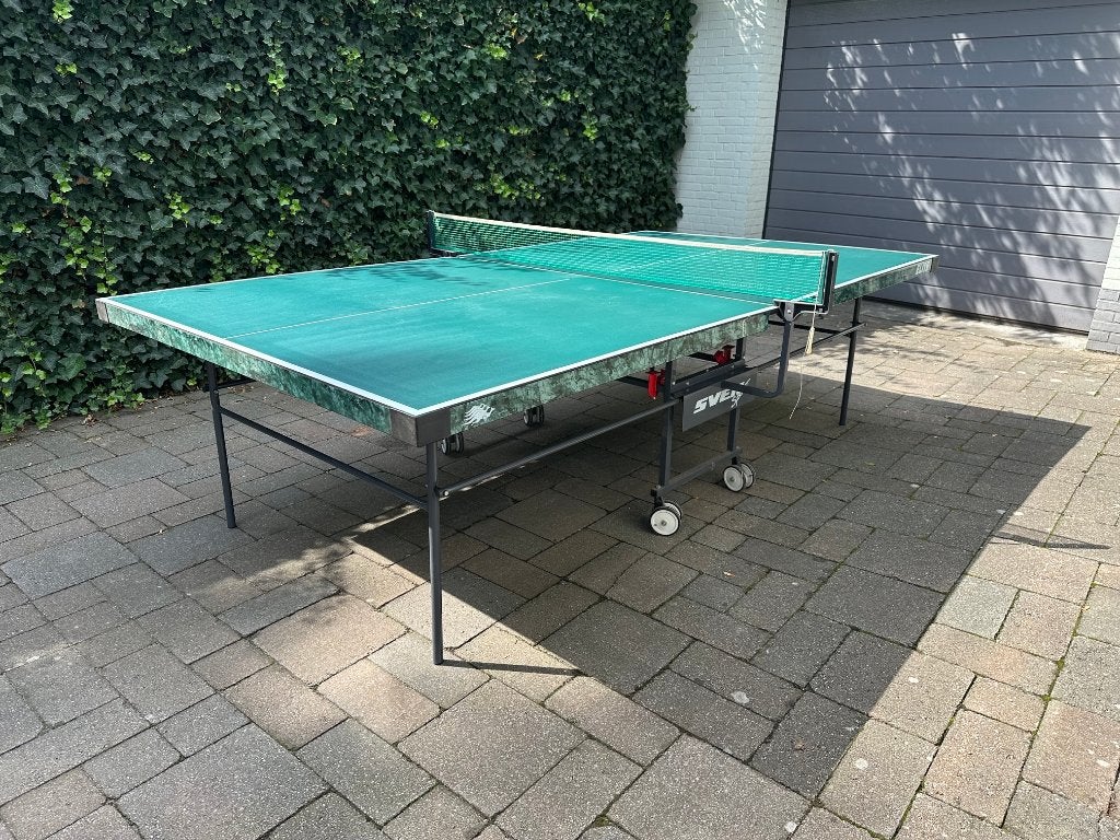 Sven Elite tafeltennis tafel; inklapbaar & verrijdbaar, Ophalen, Gebruikt, Tafel Outdoor, Inklapbaar