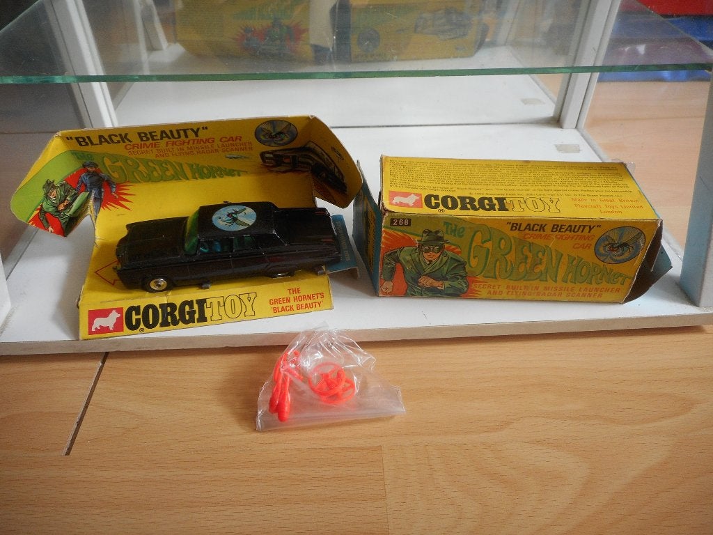 Corgi Toys The Green Hornet Black Beauty met Doos, Ophalen of Verzenden, Gebruikt, Auto, Corgi