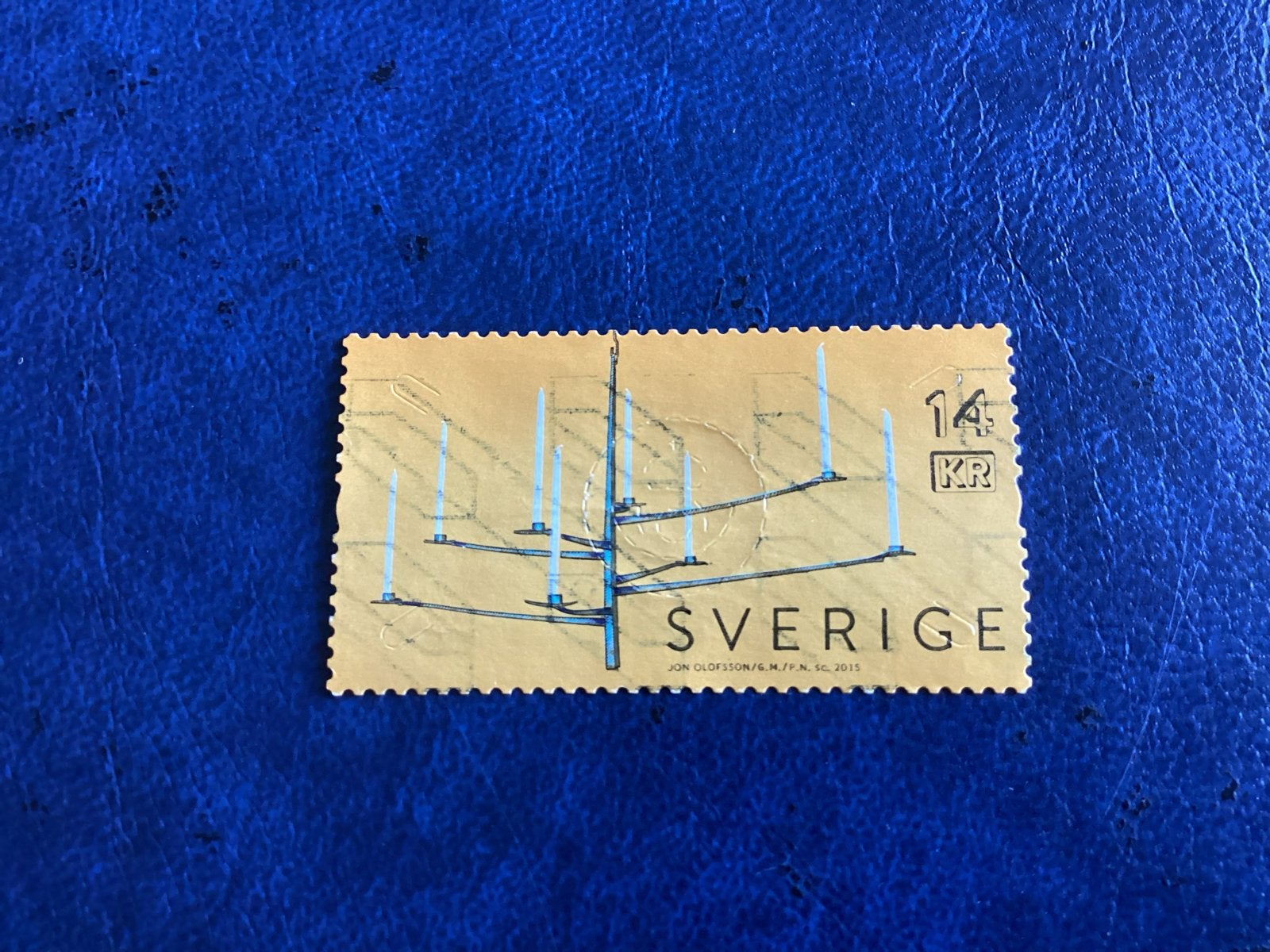 Zweden 2015-Mi.3084-14 KR - Jon Olofson/6.M.F.M. Sc., Verzenden, Zweden, Gestempeld